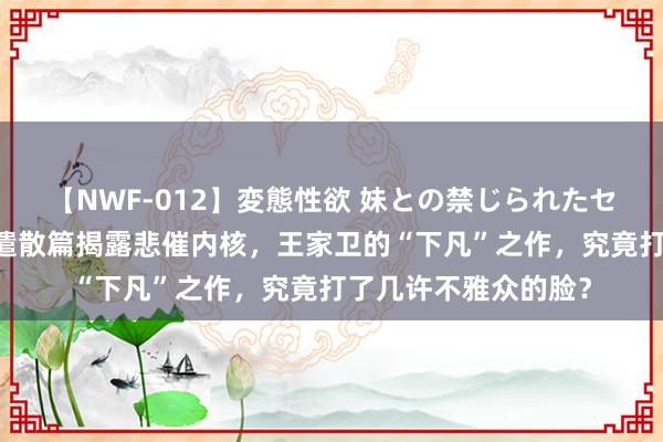 【NWF-012】変態性欲 妹との禁じられたセックス。 《似锦》遣散篇揭露悲催内核，王家卫的“下凡”之作，究竟打了几许不雅众的脸？